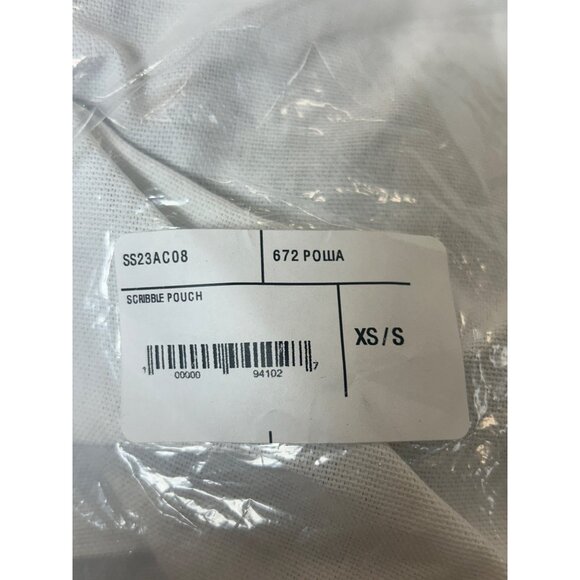 Maryam Nassir Zadeh Scribble Pouch Powa Size XS/S NWT - Picture 4 of 4